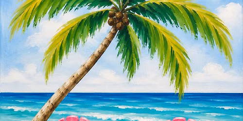 Beach Bliss Acrylic Painting Class