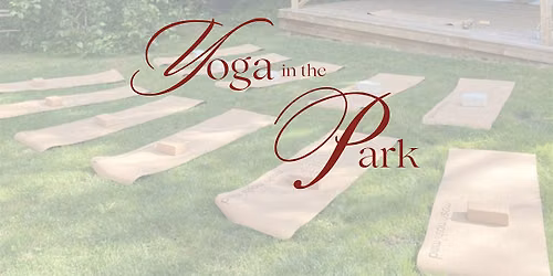 Yoga in the Park + Optional Acupuncture \u2b50