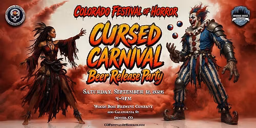 COFOH & Woods Boss Brewery Cursed Carnival Beer Release Party