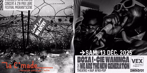 BOZA ! Cie Waninga & We Are The New Generation au Vacarme Exquis - Spectacle & Concert