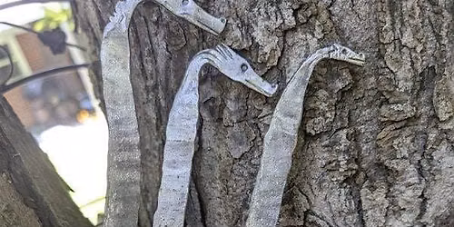 Beginner Blacksmithing: Dragonhead Bookmark