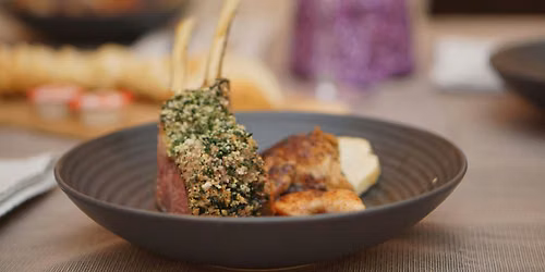 Herb Crusted Rack of Lamb Cooking Class