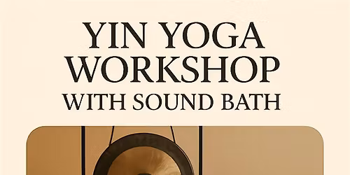 Wind down yoga and sound bath