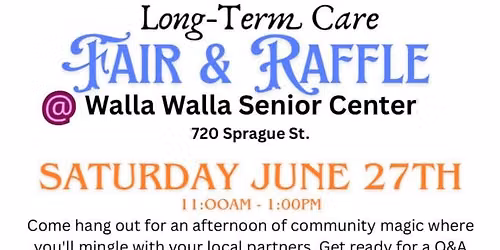 Walla Walla Long-Term Care Fair