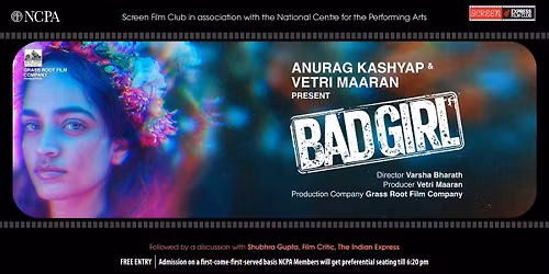 Screen Film Club - Bad Girl