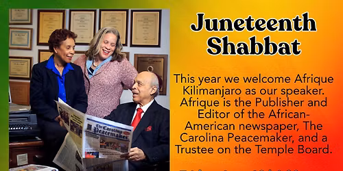 Juneteenth Shabbat
