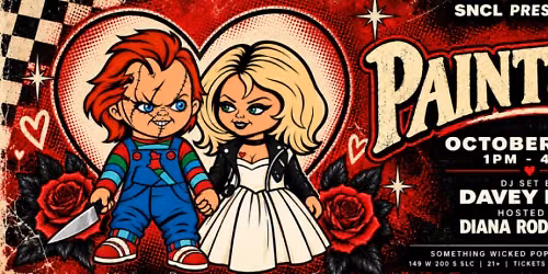 Chuckie Paint & Sip \ud83d\udd2a\ud83e\ude78 Something Wicked Pop-Up