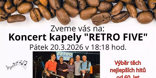 Koncert kapely "RETRO FIVE"