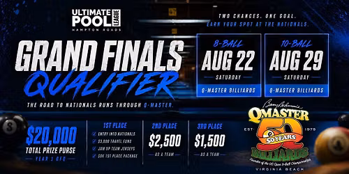 Ultimate Pool League Hampton Roads Grand Finals Qualifier (10-Ball)