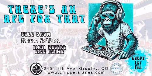 Theres An Ape For That - Live at 2454 West