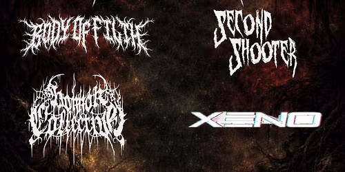 Cognitive\/Body Of Filth\/Horror Collective\/Second Shooter\/X3NO @ Rickety Cricket Brewing