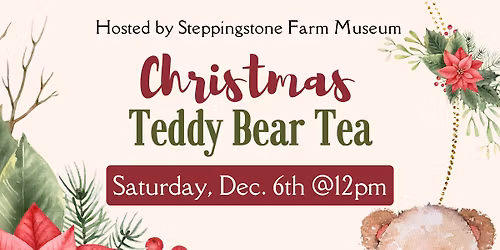 Christmas Teddy Bear Tea