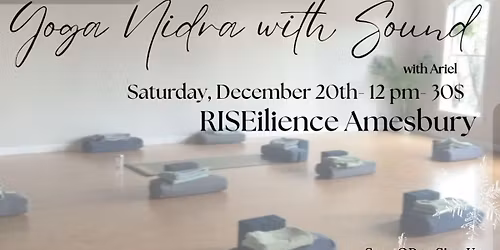 Winter Solstice Soundbath & Yoga Nidra