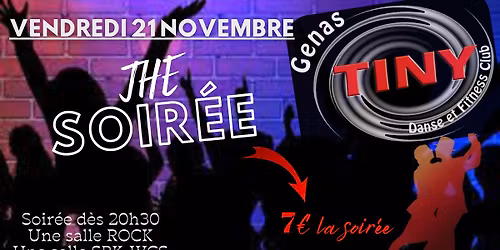 3\u00e8 vendredi du mois : SOIREE 100 % ROCK salle 1\/ SBK-WCS salle2, entr\u00e9e 7\u20ac