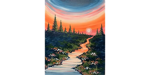 Sunset Stream - Paint and Sip in Tyler | Classpop!\u2122