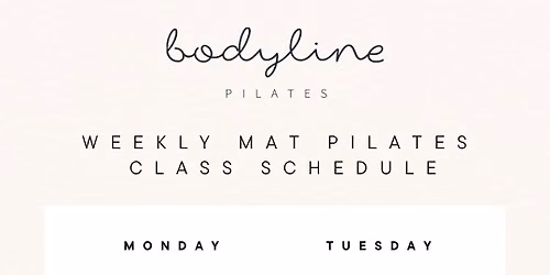 Bodyline Pilates with Amy