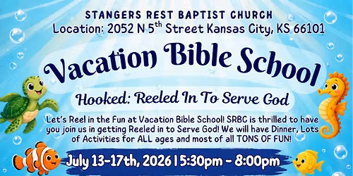 2026 Vacation Bible School at Rest KCK