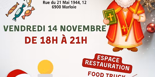 Rencontre avec Saint Nicolas - March\u00e9 de No\u00ebl