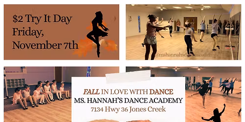 Fall In Love With Dance, Try It Day\ud83c\udf42\ud83e\udde1