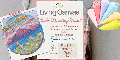 Living Canvas: Cake Painting Event