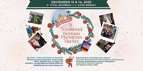 WEIHNACHTSMARKT - a Traditional German Christmas Market