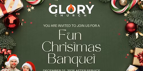 Glory all Church Christmas banquet