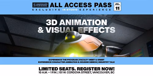 VFS All Access Pass | 3D Animation & Visual Effects