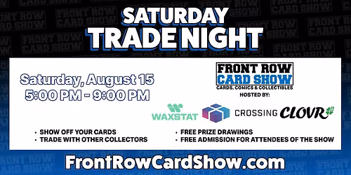 Trade Night at Front Row Card Show Las Vegas