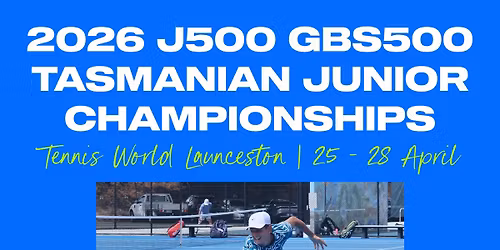 2026 J500 GBS500 Tasmanian Junior Championships