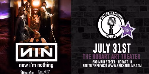 Tributes to Nine Inch Nails, Rob Zombie & Ghost at The Hobart Art Theater