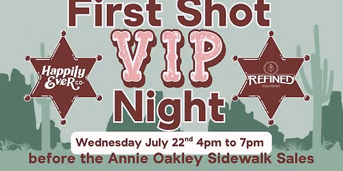 \u2b50\ufe0f First Shot VIP Night! \ud83d\udecd\ufe0f \ud83e\udd20