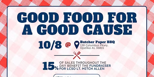 BBQ Fundraiser for LCSO's Lt. Mitch Allen