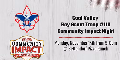 Boy Scouts Troop #118 Community Impact Night