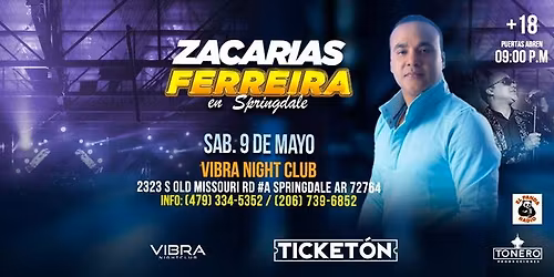 ZACARIAS FERREIRA EN SPRINGDALE
