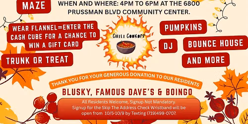 Resident Appreciation Week Fall Fest