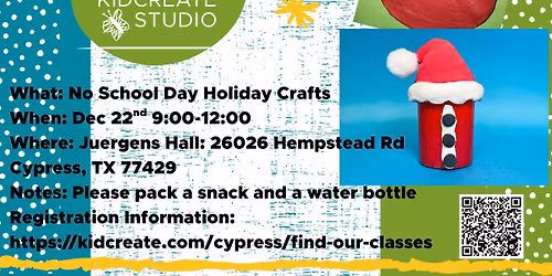 No School Day Holiday Crafts