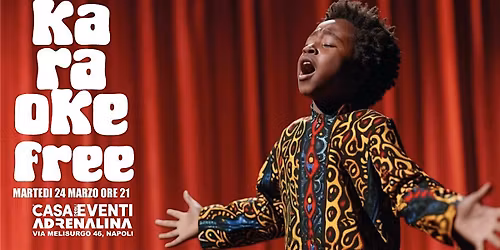KARAOKE FREE PARTY AT ADRENALINA