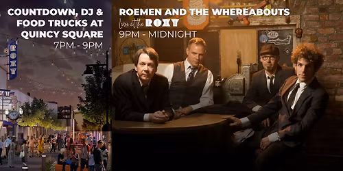 NYE 2026 Live at the Roxy with Roemen and The Whereabouts