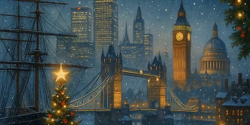 London Christmas walk \ud83c\udf84- 14 miles