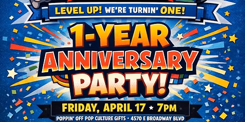 \ud83d\udea8\ud83c\udfae ACHIEVEMENT UNLOCKED: POPPIN\u2019 OFF TURNS ONE! \ud83c\udfae\ud83d\udea8