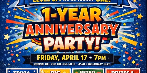 \ud83d\udea8\ud83c\udfae ACHIEVEMENT UNLOCKED: POPPIN\u2019 OFF TURNS ONE! \ud83c\udfae\ud83d\udea8