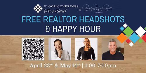 FREE Realtor Headshots & Happy Hour