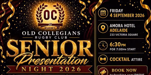 Senior Presentation Night 2026