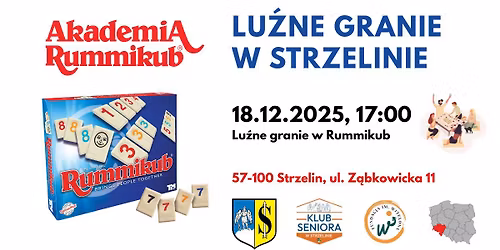 Lu\u017ane Granie w Rummikub w Strzelinie