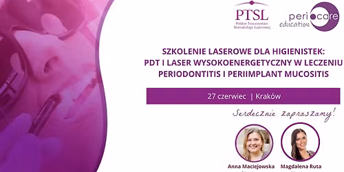 PDT i laser wysokoenergetyczny w leczeniu periodontitis i periimplant mucosotis | 27.06.2026