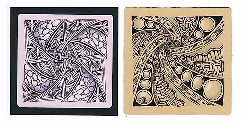 Zentangle Intermediate: Well Strings