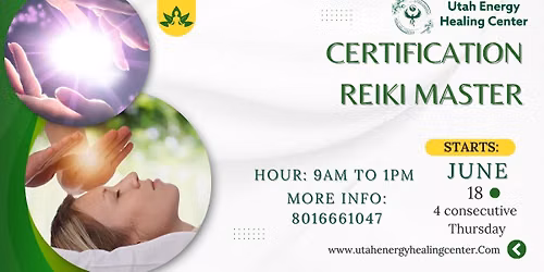 Certification Reiki Master