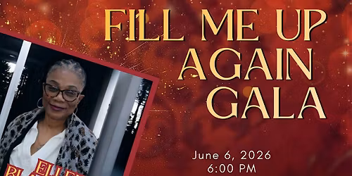 Fill Me Up Again Book Signing and Gala Night