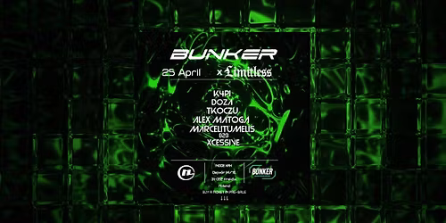 BUNKER X LIMITLESS: KRAK\u00d3W (NOCE KRK) - 25.04.2026