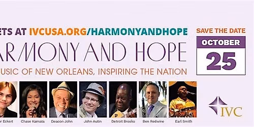 Harmony & Hope: The Music of New Orleans, Inspiring the Nation